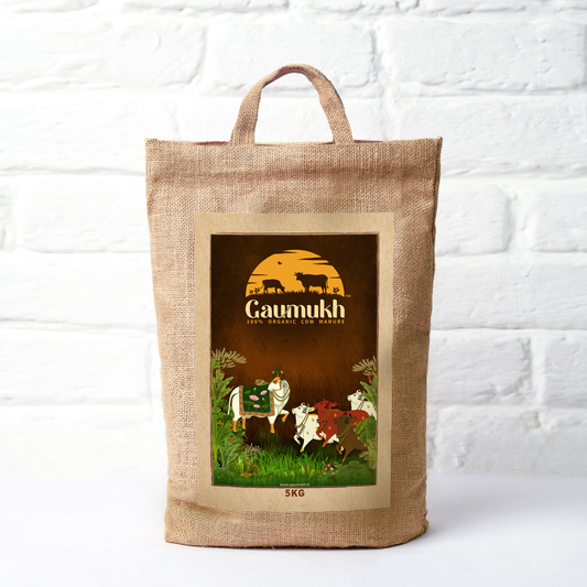 100% organic cow dung dry manure compost 5KG